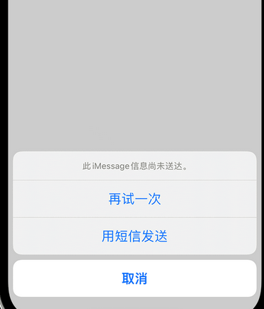 射阳apple维修iPhone上无法正常发送iMessage信息