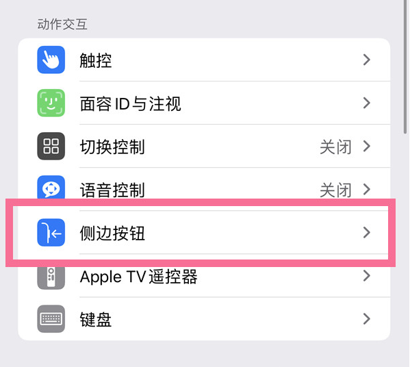 射阳苹果14维修店分享iPhone14 Plus侧键双击下载功能关闭方法 