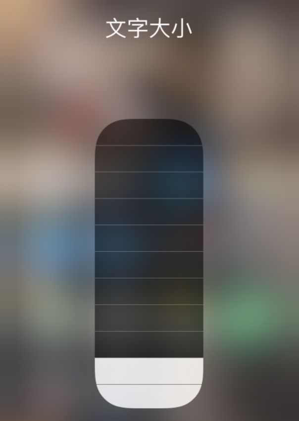 射阳苹果手机维修分享小技巧：在 iPhone 控制中心快速调节字体大小 
