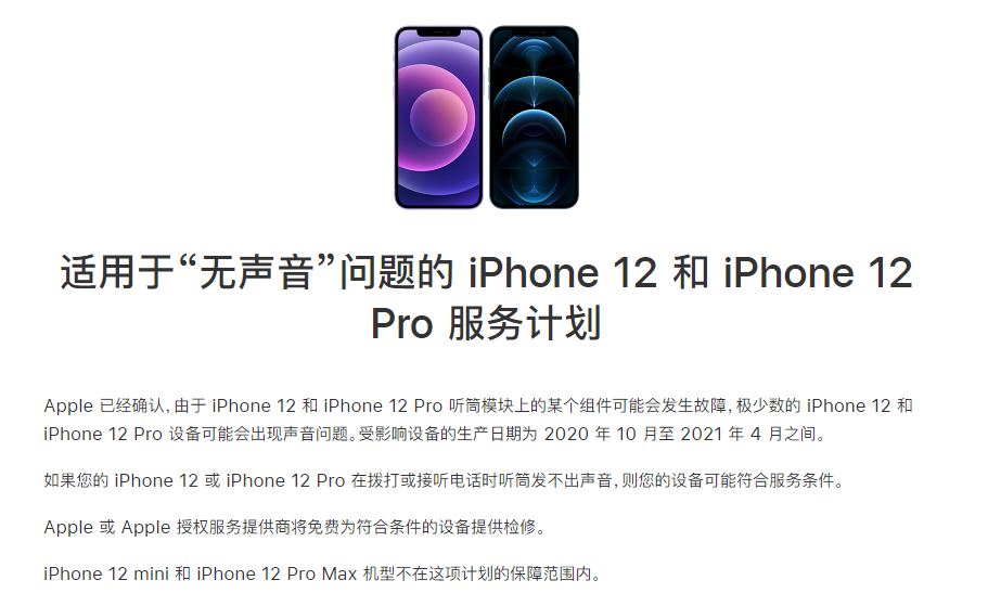 射阳苹果手机维修分享iPhone 12/Pro 拨打或接听电话时无声音怎么办 