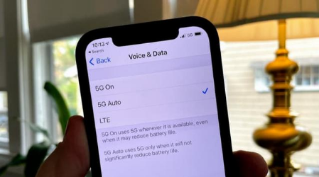 射阳苹果手机维修分享iPhone 12如何打开或关闭5G网络 